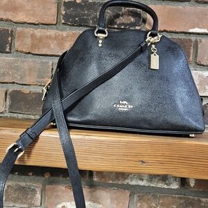 BLACK COACH Katy Satchel